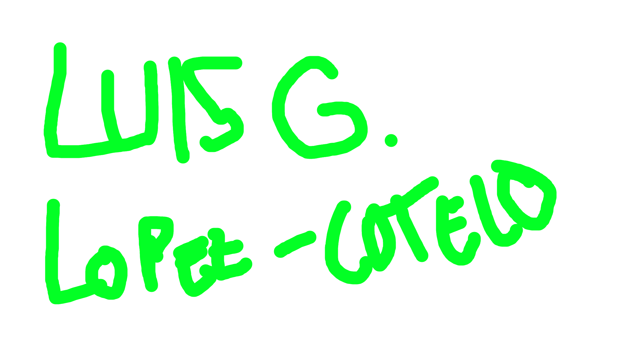Luis G. Lopez-Cotelo